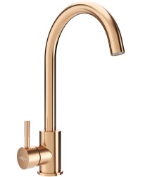 MEXEN - Foggia dřezová baterie růžové zlato (671800-60)