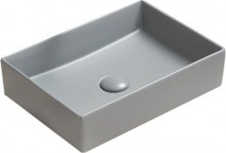 MEXEN - Goya umyvadlo na desku 45x32, šedá mat (22184561)