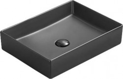 MEXEN - Goya umyvadlo na desku 51x37, černá mat (22185085)