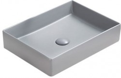 MEXEN - Goya umyvadlo na desku 51x37, šedá mat (22185061)