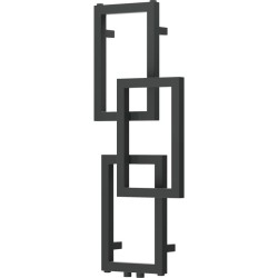MEXEN - Grid otopný žebřík/radiátor dekorativní 870 x 360 mm, 209 W, antracit (W215-0870-360-00-66)