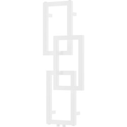 MEXEN - Grid otopný žebřík/radiátor dekorativní 870 x 360 mm, 209 W, bílá (W215-0870-360-00-20)