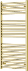 MEXEN - Hades otopný žebřík/radiátor 1200 x 600 mm, 520 W, zlatý (W104-1200-600-00-50)