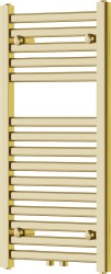 MEXEN - Hades otopný žebřík/radiátor 800 x 400 mm, 249 W, zlatý (W104-0800-400-00-50)