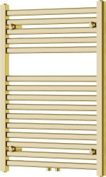 MEXEN - Hades otopný žebřík/radiátor 800 x 600 mm, 353 W, zlatý (W104-0800-600-00-50)