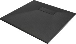 MEXEN - Hugo sprchová vanička čtvercová SMC 80x80, černá (42708080)