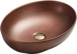MEXEN - Iko umyvadlo na desku 52 x 39, měděná (22245251)