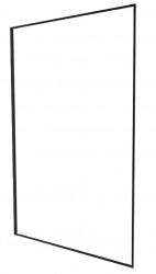 MEXEN - KIOTO rám skla černá (800-04-70)