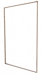 MEXEN - KIOTO rám skla kartáčovaná růžové zlato (800-04-60)