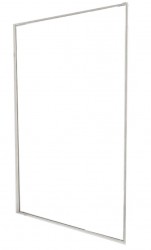 MEXEN - KIOTO rám skla kartáčovaný nikl (800-04-97)