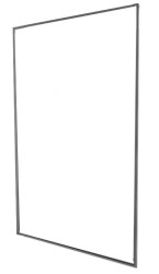 MEXEN - KIOTO rám skla šedá (800-04-66)