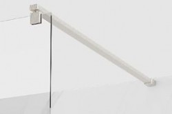 MEXEN - KIOTO sprchová rozpěra do WALK-IN stěny 8mm kartáčovaný nikl (800-01-97)