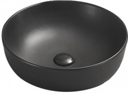 MEXEN - Lana umyvadlo na desku 41 x 41, černá mat (22234185)