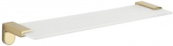 MEXEN - Lea skleněná polička, zlatá (7026037-50)
