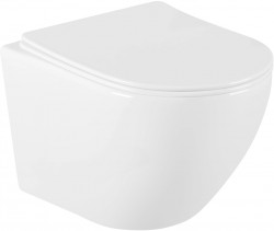 MEXEN - Lena Závěsná WC mísa bez sedátka, bílá (3322XX00)