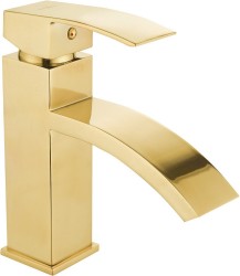 MEXEN - Libra umyvadlová baterie, zlatá (745100-50)