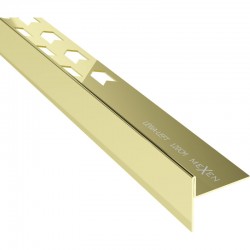 MEXEN - Line-B spádová lišta podlahová 120 cm levá, zlato (185001120L)