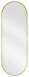 MEXEN - Loft zrcadlo 100 x 35, zlatý rám (9851-100-035-000-50)
