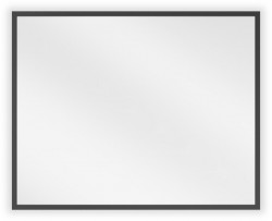 MEXEN - Loft zrcadlo 50 x 40, černý rám (9852-050-040-000-70)