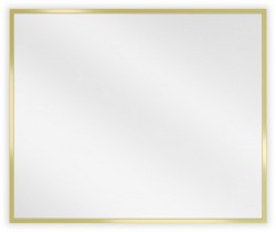 MEXEN - Loft zrcadlo 60 x 50 cm, zlatý rám (9852-060-050-000-50)