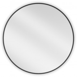 MEXEN - Loft zrcadlo 70 cm, černý rám (9850-070-070-000-70)