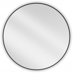 MEXEN - Loft zrcadlo 80 cm, černý rám (9850-080-080-000-70)