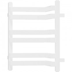 MEXEN - Loop otopný žebřík/radiátor 500 x 375 mm, 253 W, bílá (W129-0500-350-00-20)