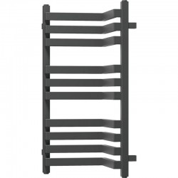 MEXEN - Loop otopný žebřík/radiátor 750 x 375 mm, 413 W, antracit (W129-0750-350-00-66)