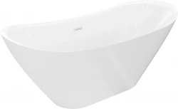 MEXEN - LOTOS volně stojící vana 150x75, bílá bez krytky přepadu a zátky (52051507700-SS)