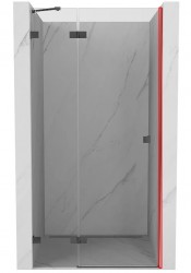 MEXEN - LUNAR hliníkový profil s magnetickým těsněním 1 ks, grafit kartáčovaná (830-01-66)