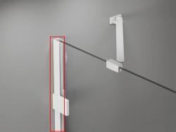 MEXEN - LUNAR nástěnný profil bílá (897-00-20)