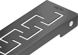 MEXEN - M15 rošt na odtokový žlab 90 cm černá (1724090)