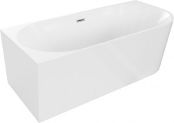 MEXEN - Mia vana volně stojící levá 170x80, bílá bez krytky přepadu a zátky (52691708000L-SS)