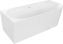 MEXEN - MIA volně stojící vana 140x75, levá, bílá bez krytky přepadu a zátky (52691407500L-SS)