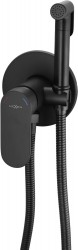MEXEN - Milo  podomítková bidetová baterie, černá (7599350-70)