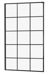 MEXEN - MIST boční stěna 110x200 cm 6mm, dekor (8A0-110-000-00-77)