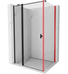 MEXEN - MIST nástěnný profil, černá (8A0-00-70)