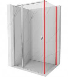 MEXEN - MIST nástěnný profil, chrom (8A0-00-01)