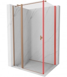 MEXEN - MIST nástěnný profil, měď kartáčovaná (8A0-00-65)