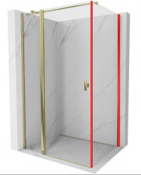 MEXEN - MIST nástěnný profil, zlatá (8A0-00-50)