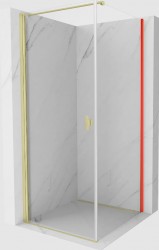 MEXEN - MIST nástěnný profil, zlatá kartáčovaná (8A0-00-55)