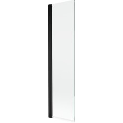 MEXEN - MIST vanová zástěna 50x150 cm 6mm 1-s, černá, čirá (8A9-050-001-70-00)