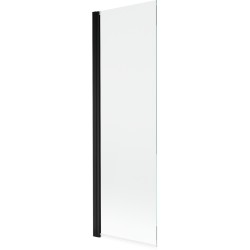 MEXEN - MIST vanová zástěna 70x150 cm 6mm 1-s, černá, čirá (8A9-070-001-70-00)