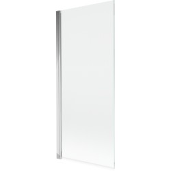 MEXEN - MIST vanová zástěna 80x150 cm 6mm 1-s, chrom, čirá (8A9-080-001-01-00)