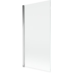 MEXEN - MIST vanová zástěna 90x150 cm 6mm 1-s, chrom, čirá (8A9-090-001-01-00)