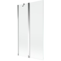 MEXEN - Mist vanová zástěna FIX 100 x 150, transparent, chrom (8A9-100-011-01-00)