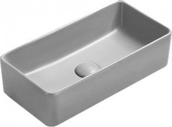 MEXEN - Nadia umyvadlo na desku 46 x 23, světle šedá mat (21614661)