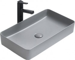 MEXEN - Nadia umyvadlo na desku 60 x 35, světle šedá mat (21616061)