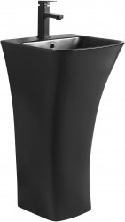 MEXEN - Nel volně stojící umyvadlo 45 x 43, černý mat (26134570)