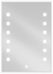 MEXEN - Ner zrcadlo s osvětlením 50 x 70 cm, LED 600 (9809-050-070-611-00)